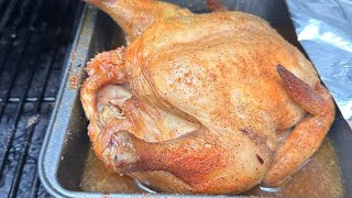 Smoked chicken on the Pit Boss pellet smoker [upl. by Senskell]