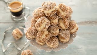 BACI DI AMARETTI Ricetta Facilissima Senza Cottura  Chiarapassion [upl. by Blanka721]