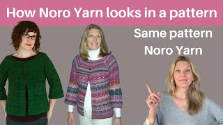 How Noro looks in a pattern [upl. by Acirahs]