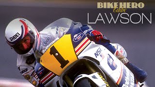 Bike Hero  Eddie Lawson  1980s Bike Grand Prix Legends [upl. by Paderna]