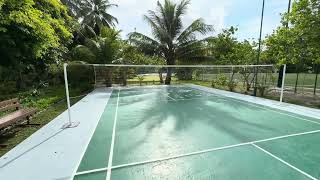 Badminton Court  Vilamendhoo Island ResortampSpa [upl. by Jemimah197]