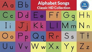 Alphabet Songs  ABC Song Collection  Teach the Letters and Sounds [upl. by Ennayk]