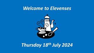 Forfar All Souls  Lowson  Elevenses Thursday 18th July 2024 [upl. by Sethi]