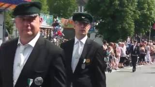 Schützenfest in Grevenbrück 2016 Der Festzug Teil 1 [upl. by Shaia]