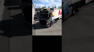 Gameplay 24 Euro Truck Simulator 2 Diy Steering wheel eurotrucksimulator2 [upl. by Cavil211]