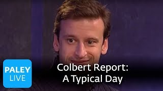 Colbert Report Writers  Head Writer Barry Julien on a Typical Day Paley Center 2009 [upl. by Grati858]