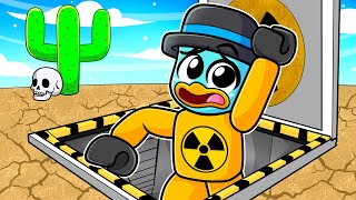 Sobreviví 100 Días en un BÚNKER NUCLEAR de Roblox [upl. by Marva]