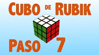 Resolver cubo de Rubik Paso 7 [upl. by Griffy]