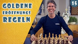 Die Goldenen Eröffnungsregeln im Schach  Wie man eine Schachpartie beginnt [upl. by Monarski]