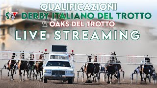 IPPODROMO CAPANNELLE QUALIFICAZIONI 97° DERBY E OAKS DEL TROTTO [upl. by Harlamert]