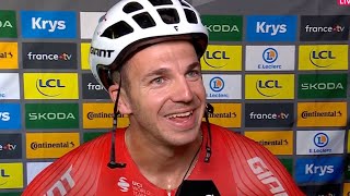 TOUR DE FRANCE 2024  Dylan Groenewegen  quotOn est resté calme on a bougé au bon momentquot [upl. by Atinus204]