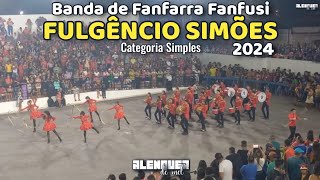 FANFARRA FANFUSI  FULGÊNCIO SIMÕES  Apresentações de bandas de fanfarra 2024  Alenquer PA [upl. by Childs368]