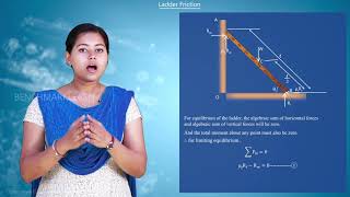 Ladder Friction  Engineering Mechanics  Benchmark Engineering [upl. by Hgeilhsa892]