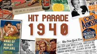 Hit Parade 1940  The Best Music Of The Year  Glenn Miller Ella Fitzgerald Bing Crosby [upl. by Anital353]