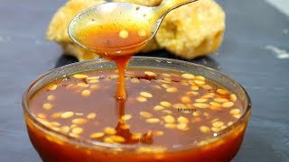 Golgappa  PaniPuri ki Mithi Chutney  Imli ki Meethi Chutney  इमली की चटनी [upl. by Alyakcm]