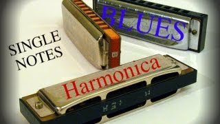 Learn Harmonica in 3 Minutes Single Notes Part 1 [upl. by Ume]