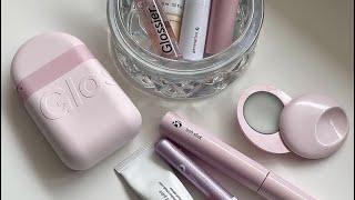 GRWM FULL FACE GLOSSIER 💗 filmed by 20yr old me🥰💄👸🏻💋 [upl. by Ingraham]