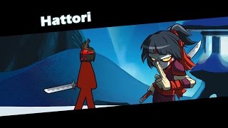 Meet Hattori  Brawlhalla stick figure animation [upl. by Novej]