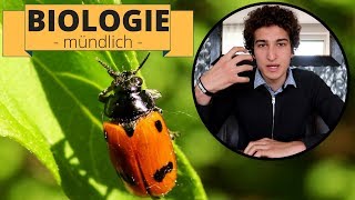 Mündliche Abiturprüfung Biologie  Tipps für 15 Punkte [upl. by Hamimej239]