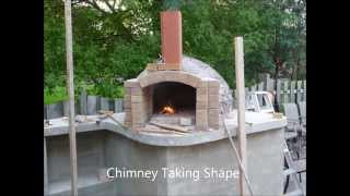 Building a Authentic Italian WoodBurning Pizza Oven [upl. by Saisoj]