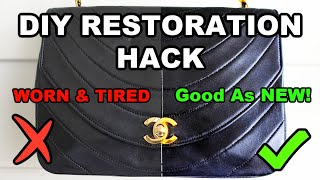 How To DIY Refurbish Chanel Bags At Home In 3 Easy Steps Beginner Friendly [upl. by Malvino969]