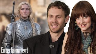 The Lord of the Rings The Rings of Power Cast Recap Season 1  Entertainment Weekly [upl. by Swayne917]