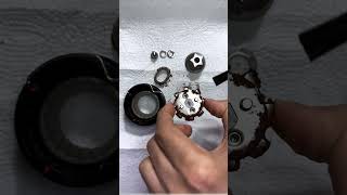 How to deep clean the grinder  Sage Barista Express inner burr removal and installation [upl. by Einnaej]