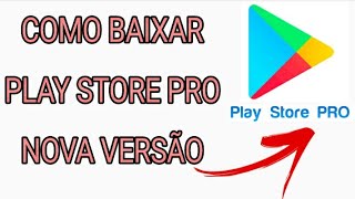 COMO BAIXAR PLAY STORE PRO [upl. by Rehteh]