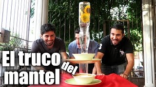 Como hacer el truco del mantel  ChideeTv [upl. by Yclek509]