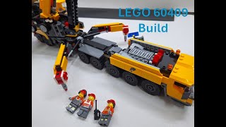 LEGO 60409 MOBILE CONSTRUCTION CRANE review [upl. by Nodnalb]