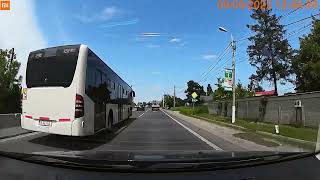 Driving from Otopeni Henri Coanda International Airport to Brasov  Otopeni Aeroport la Brasov [upl. by Yemirej]