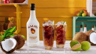 ✅TUTO COCKTAIL MALIBU COLA [upl. by Kcirdet]