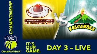 🔴 LIVE Leeward Islands v Windward Islands  Day 3  West Indies Championship 2024  Fri 19th April [upl. by Hawker968]