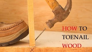 How to Toenail Wood [upl. by Vinna430]