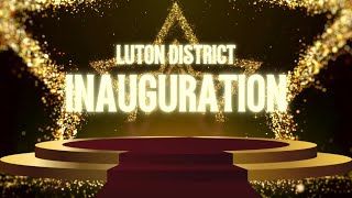 Luton District inauguration service  04102024 [upl. by Ebner347]