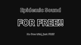 Epidemic Sound SFX and Music For FREE Tutorial hacker epidemicsound [upl. by Worth567]