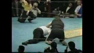 14 NakamakiOno vs Cactus JackLeatherface IWA Japan Deathmatch [upl. by Stuppy]