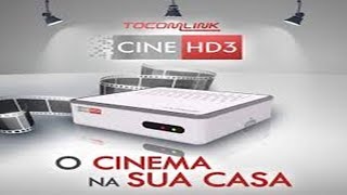 Unboxing Tocomlink Cine 3 HD Novo Lançamento Assista Video [upl. by Armahs]