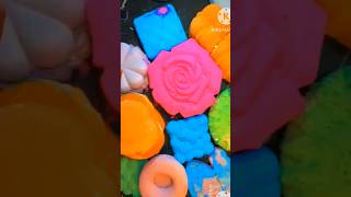 Deep pink rose Chalk crush 🤩 by ASMRgymchalkIndonesia asmr satisfying viral yt asmrsounds [upl. by Aelak]