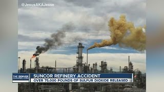 Suncor refinery accident [upl. by Nael]