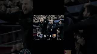 PSG vs FCB crazy comeback 56 🥵 fcbarcelona vs psg [upl. by Sirak]