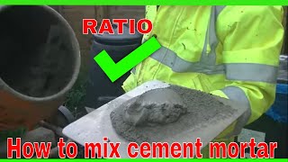 How to mix cement render scratch coat 1st coat undercoat [upl. by Aicelef]