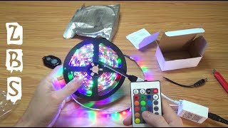 RGB 300 LED Cветодиодная лента  Пульт — AliExpress [upl. by Poole]