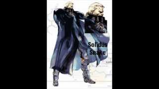 Metal Gear Solid 2 Solidus Snake Theme Boss Fight [upl. by Letsirc]