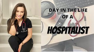 Day in the life of a HospitalistInternist Hospital medicine [upl. by Eniawtna]