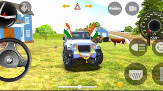 most popular Thar Game video👿offline gamesindiancarsimulator3d trending viralvideo [upl. by Cletus21]