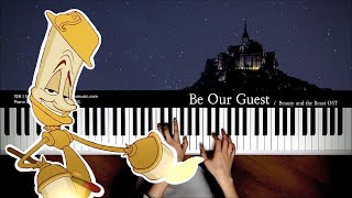 미녀와 야수 Beauty and the Beast OST  Be Our Guest  Piano cover 피아노 커버 [upl. by Erena949]