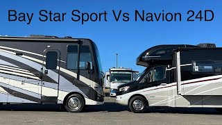 2024 Newmar Bay Star Vs 2023 Winnebago Navion 24D [upl. by Tosch442]