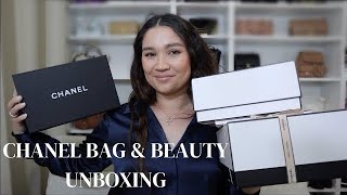 CHANEL SEASONAL BAG UNBOXING  Chanel Beauty Haul Codes Couleurs Les Symboles De Chanel  Daisysilk [upl. by Solrak]