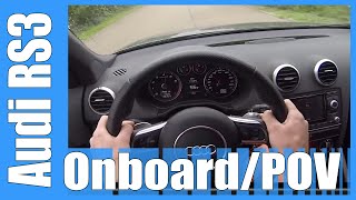 POV Audi RS3 SportBack 25 TFSI FAST OnBoard Acceleration [upl. by Neufer589]